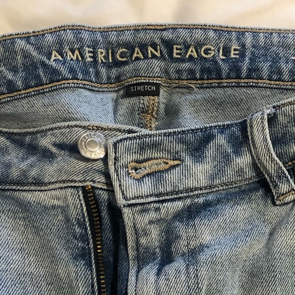 American Eagle Stretch Mom Straight Jean - Picture 2 of 5